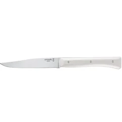 Coffret de 4 couteaux de table à lame lisse Facette blanc Opinel