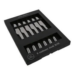 Coffret de 6 couteaux à steak Alto Jean Dubost