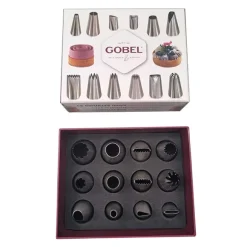 Coffret de 12 douilles en inox Pro GL364 Gobel