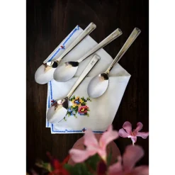 Coffret de 4 petites cuillères Perpétue inox Opinel