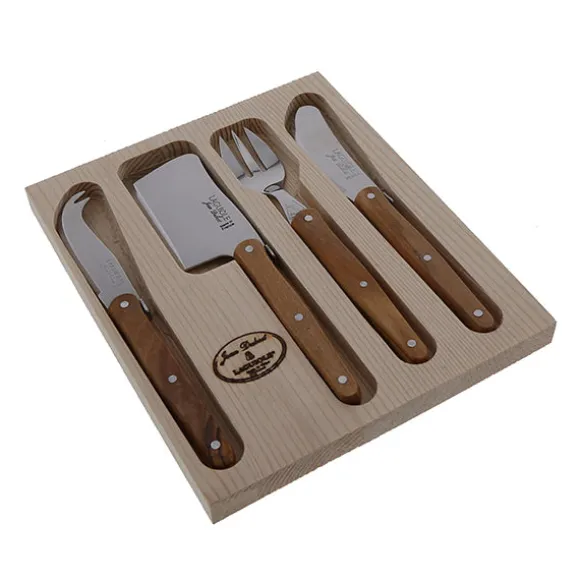 Coffret dégustation fromage 4 pièces Laguiole Jean Dubost