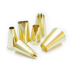 Coffret 6 douilles dorées Scrapcooking