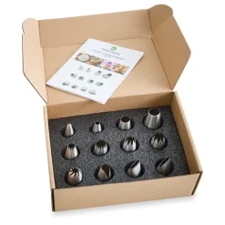 Coffret 12 douilles inox Mathon