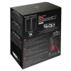 Coffret duo de moulins à poivre et à sel électriques Line noir mat 15 cm Peugeot