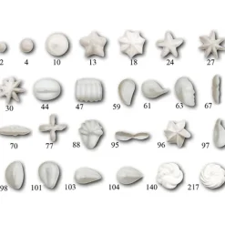 Coffret 26 mini-douilles fines inox spéciales décor De Buyer
