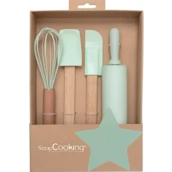 Coffret pour enfants 4 ustensiles de pâtisserie Scrapcooking