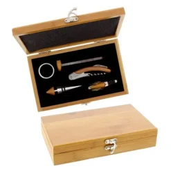 Coffret sommelier bambou 5 pièces Pradel Excellence