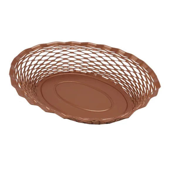Corbeille ovale Vintage 30 cm cuivre Roger Orfèvre