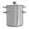Couscoussier en inox 30 cm 16 L Baumalu
