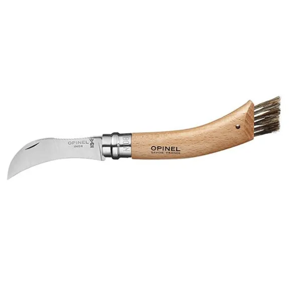Couteau à champignons pliant N°08 lame inox 8 cm Opinel