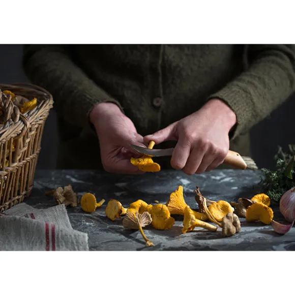 Couteau à champignons pliant N°08 lame inox 8 cm Opinel