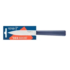 Couteau Cranté N°313 Essentiels+ Bleu 10 cm inox Opinel
