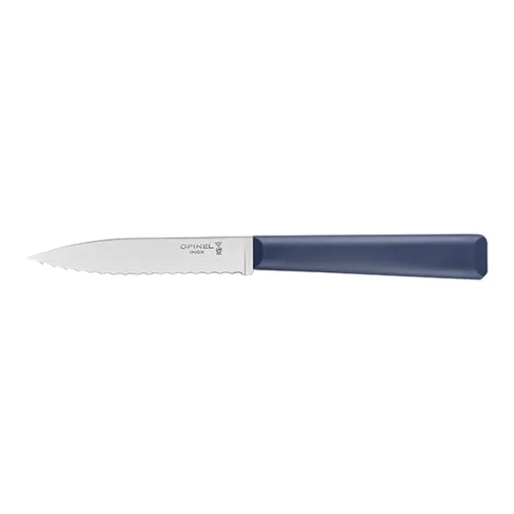 Couteau Cranté N°313 Essentiels+ Bleu 10 cm inox Opinel