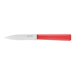 Couteau Cranté N°313 Essentiels+ Rouge 10 cm inox Opinel