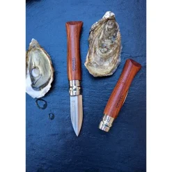 Couteau à huîtres et coquillages pliant N°9 lame inox 6,5 cm Opinel