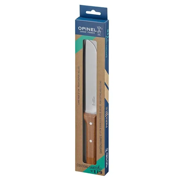 Couteau Santoku N°119 Parallèle lame inox 17 cm Opinel