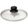 Couvercle en verre cerclé inox 16 cm Baumalu