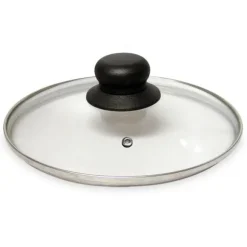 Couvercle en verre cerclé inox 16 cm Baumalu