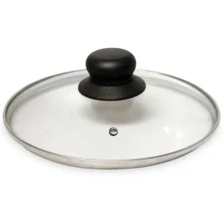 Couvercle en verre cerclé inox 24 cm Baumalu