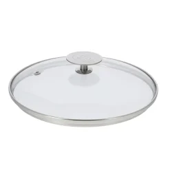 Couvercle en verre cerclé inox 14 cm De Buyer