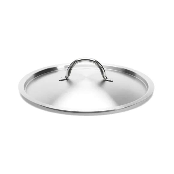 Couvercle inox brossé 32 cm De Buyer