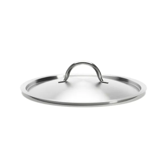 Couvercle inox brossé 32 cm De Buyer