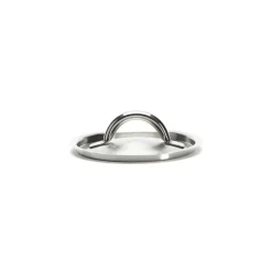 Couvercle inox brossé 14 cm De Buyer