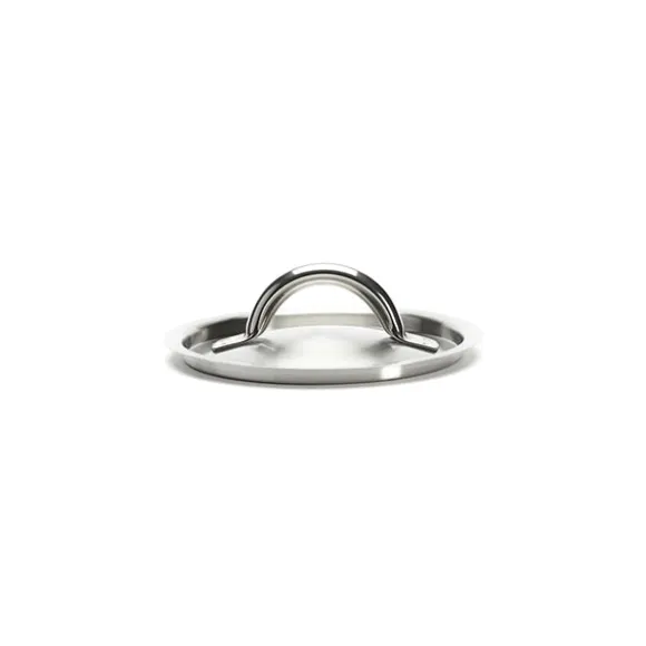 Couvercle inox brossé 14 cm De Buyer