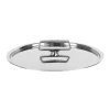 Couvercle inox Castel'pro 18 cm Cristel