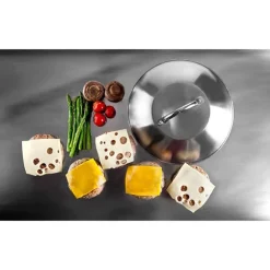 Couvercle pour plancha grill Ibili
