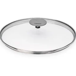 Couvercle verre Cristel Platine 28 cm Cristel