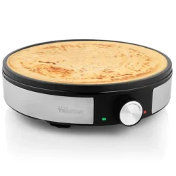 Crêpière électrique 30 cm avec thermostat 1200 W grise BP-2638 Tristar