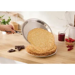 Crêpière tout inox Excell'Inox 27 cm Mathon