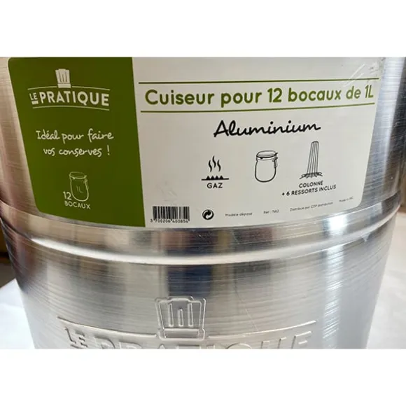 Cuiseur 40 litres 12 bocaux Le Pratique