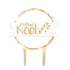 Décoration LED et bois Joyeux Noël Scrapcooking