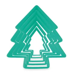 5 découpoirs Sapin Scrapcooking