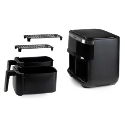 Déli Fryer double fry zone 2 x 4L Domo