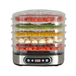 Déshydrateur 5 grands plateaux 350 W SECCO 5.IX Kitchen Chef Professional