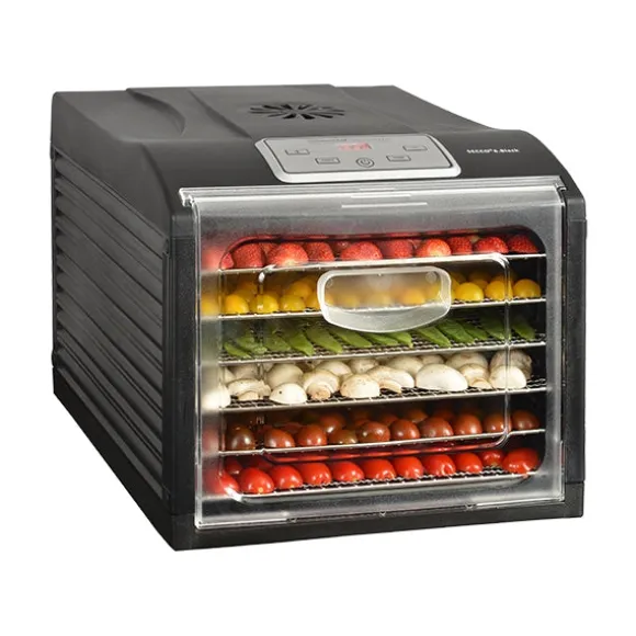 Déshydrateur 6 grands plateaux 500 W SECCO 6 Kitchen Chef Professional