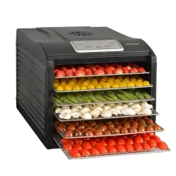 Déshydrateur 6 grands plateaux 500 W SECCO 6 Kitchen Chef Professional