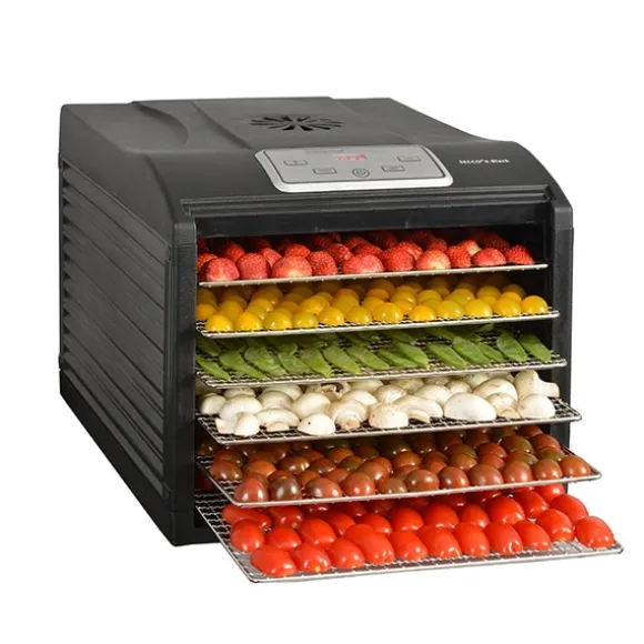 Déshydrateur 6 grands plateaux 500 W SECCO 6 Kitchen Chef Professional