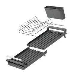 Egouttoir à vaisselle compact extensible 28 à 47 cm x 20 cm Mathon