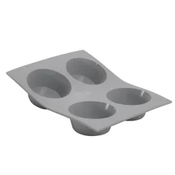 Elastomoule 4 muffins De Buyer