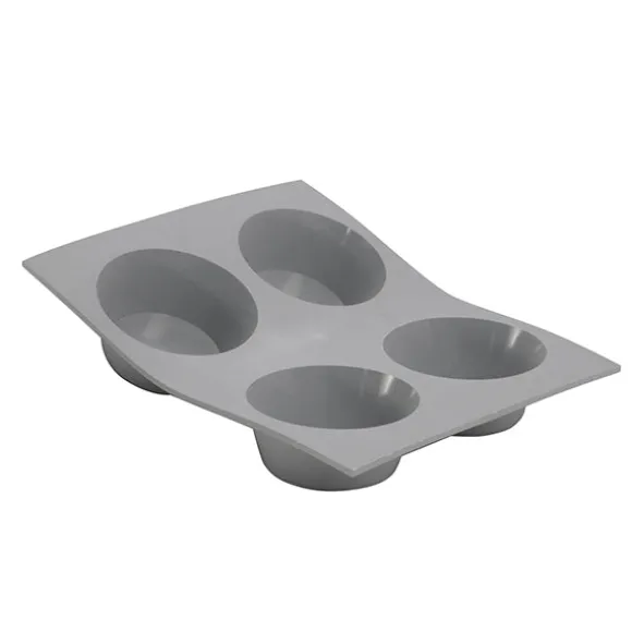Elastomoule 4 muffins De Buyer