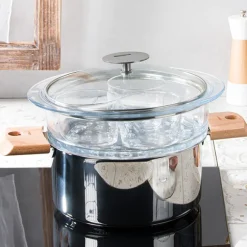 Elément combi vapeur 20 cm + CV Cristel