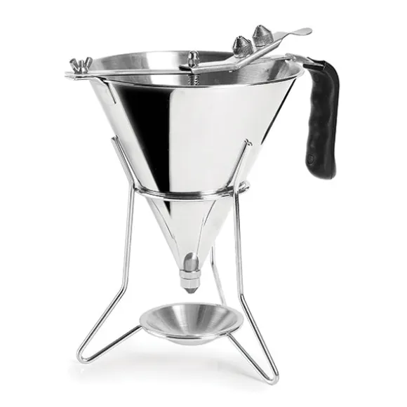 Entonnoir piston 2 L en inox Lacor