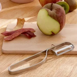 Eplucheur rasoir inox lame dentelée spécial peaux fines Mathon