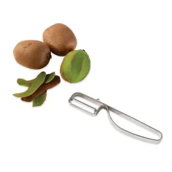 Eplucheur rasoir inox lame dentelée spécial peaux fines Mathon