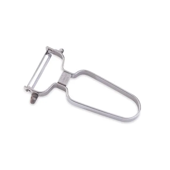 Eplucheur rasoir inox lame droite spécial peaux dures Mathon