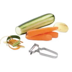 Eplucheur rasoir inox lame droite spécial peaux dures Mathon